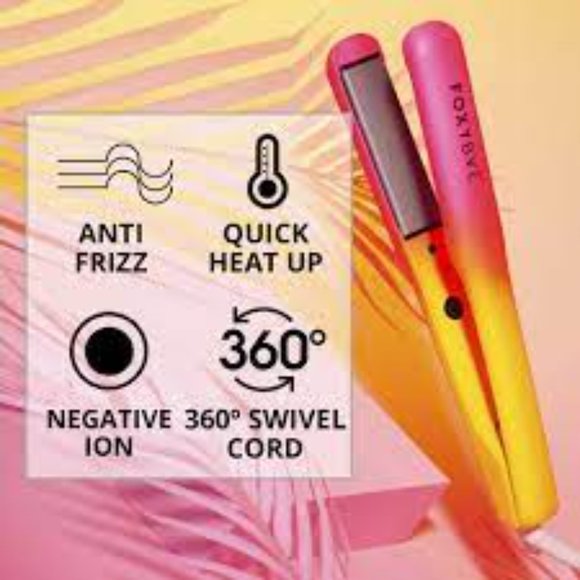 **FLASH SALE** FOXYBAE Electric Dream Neon Flat Iron - Picture 4 of 4